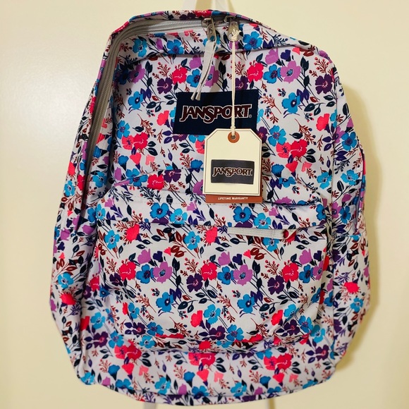 Jansport Bags Nwt Jansport Floral Backpack Poshmark